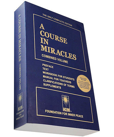 A Course in Miracles book, used for spiritual growth
